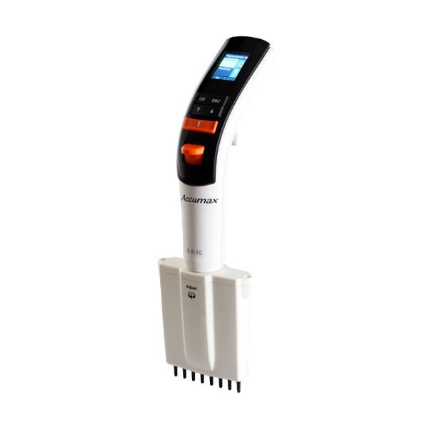 Accumax Elektronisk Multikanalpipette Pipetter Og Flaskedispensere