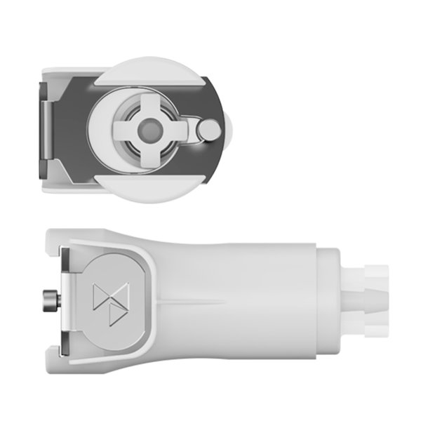 Q20 Lynkobling, hun, med ventil, POM