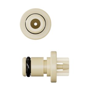 Q20 Lynkobling, han, uden ventil, PP