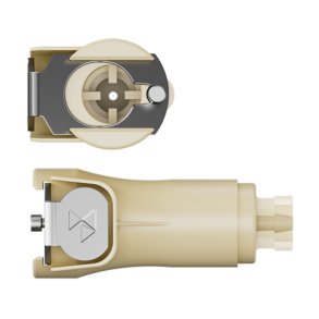 Q20 Lynkobling, hun, uden ventil, PP