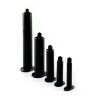 Syringe barrels, black
