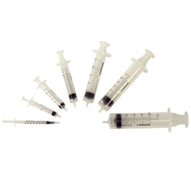 3-komponent engangsspr�jter, sterile