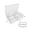 Med 4-rumsinddeling, 6 stk. i en kasse - DAC-B1203