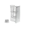 Embudo Double con filtro blanco y tapa, 2 &times; 50 uds.