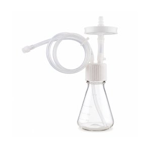 Transfer cap for Erlenmeyer flasks