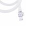 Transfer cap for Erlenmeyer flasks