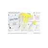 Kit mit 120 ml Becher, 4 ml R&ouml;hrchen, steril, Feuchttuch, Anleitung, satzweise verpackt, 100 Sets