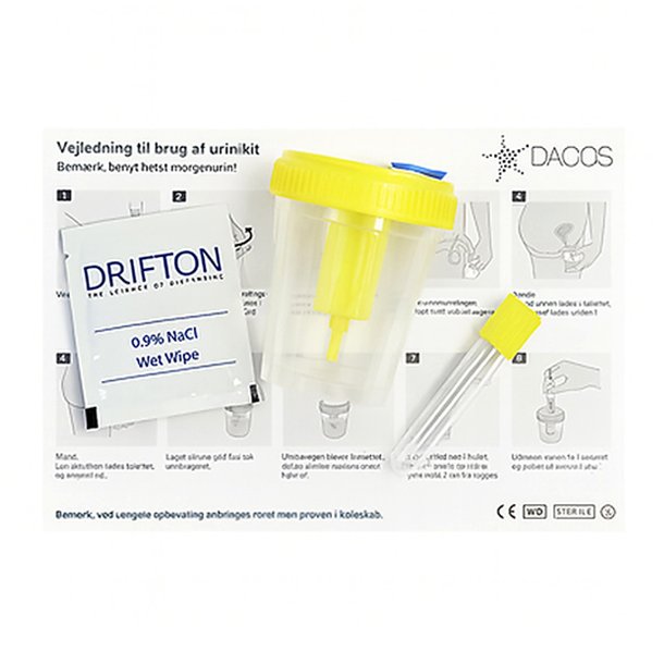 Vacuum urine sample kit