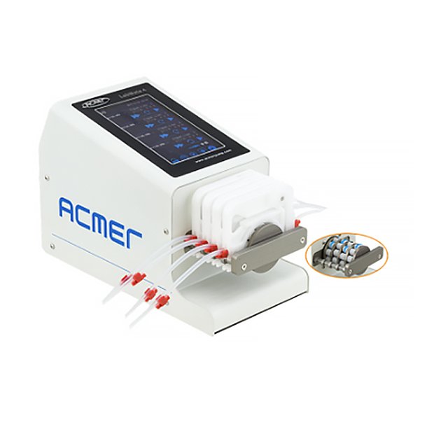 LabMate Peristaltic Pump with Individual-Channel Control