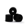 LP-TS-BL-20 Black Slip-On Tube Stops for tubing with ID 0.5 mm x WT 0.86 mm, 20 pcs.