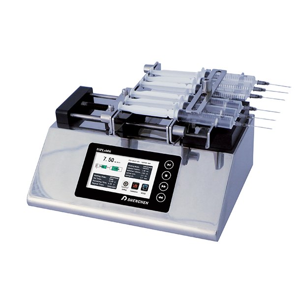 Sprjtepumpe ISPLab06 med touch screen til 6 sprjter